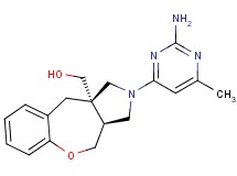 [(3aS*,10aS*)-2-(2-amino-6-methylpyrimidin-4-yl)-2,3,3a,4-tetrahydro-1H-[1]benzoxepino[3,4-c]pyrrol-10a(10H)-yl]methanol
