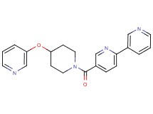 5-{[4-(pyridin-3-yloxy)piperidin-1-yl]carbonyl}-2,3'-bipyridine