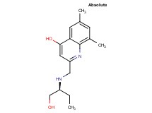 2-({[(1S)-1-(hydroxymethyl)propyl]amino}methyl)-6,8-dimethylquinolin-4-ol