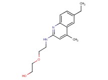 2-{2-[(6-ethyl-4-methylquinolin-2-yl)amino]ethoxy}ethanol