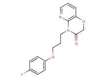 4-[3-(4-fluorophenoxy)propyl]-2H-pyrido[3,2-b][1,4]oxazin-3(4H)-one