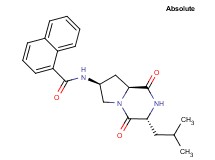 N-[(3R,7S,8aS)-3-isobutyl-1,4-dioxooctahydropyrrolo[1,2-a]pyrazin-7-yl]-1-naphthamide