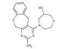 4-(2-methyl-5,11-dihydro[1]benzoxepino[3,4-d]pyrimidin-4-yl)-1,4-oxazepan-6-ol