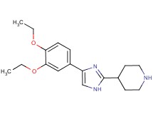 4-[4-(3,4-diethoxyphenyl)-1H-imidazol-2-yl]piperidine