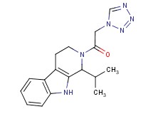 1-isopropyl-2-(1H-tetrazol-1-ylacetyl)-2,3,4,9-tetrahydro-1H-beta-carboline