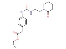 ethyl {4-[({[2-(2-oxopiperidin-1-yl)ethyl]amino}carbonyl)amino]phenyl}acetate