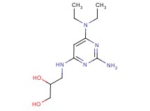 3-{[2-amino-6-(diethylamino)pyrimidin-4-yl]amino}propane-1,2-diol