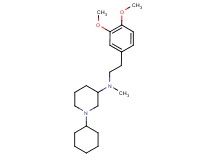 1-cyclohexyl-N-[2-(3,4-dimethoxyphenyl)ethyl]-N-methyl-3-piperidinamine