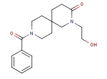 9-benzoyl-2-(2-hydroxyethyl)-2,9-diazaspiro[5.5]undecan-3-one