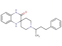 1-(1-methyl-3-phenylpropyl)-1',4'-dihydro-3'H-spiro[piperidine-4,2'-quinoxalin]-3'-one