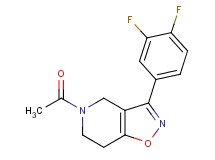 5-acetyl-3-(3,4-difluorophenyl)-4,5,6,7-tetrahydroisoxazolo[4,5-c]pyridine