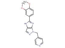 5-(3,4-dimethoxyphenyl)-1-(pyridin-4-ylmethyl)-1,4-dihydroimidazo[4,5-c]pyrazole