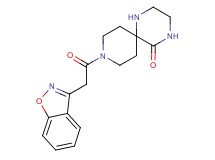 9-(1,2-benzisoxazol-3-ylacetyl)-1,4,9-triazaspiro[5.5]undecan-5-one