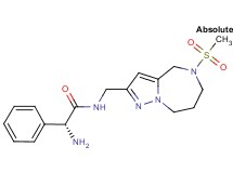 (2R)-2-amino-N-{[5-(methylsulfonyl)-5,6,7,8-tetrahydro-4H-pyrazolo[1,5-a][1,4]diazepin-2-yl]methyl}-2-phenylacetamide hydrochloride