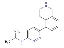 N-isopropyl-6-(1,2,3,4-tetrahydroisoquinolin-5-yl)pyridazin-3-amine
