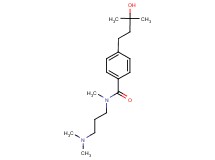 N-[3-(dimethylamino)propyl]-4-(3-hydroxy-3-methylbutyl)-N-methylbenzamide