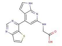 N-(4-thieno[3,2-d]pyrimidin-4-yl-1H-pyrrolo[2,3-b]pyridin-6-yl)glycine