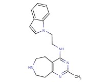 N-[2-(1H-indol-1-yl)ethyl]-2-methyl-6,7,8,9-tetrahydro-5H-pyrimido[4,5-d]azepin-4-amine