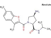 (2S,4S)-4-amino-1-[(3,6-dimethyl-1-benzofuran-2-yl)carbonyl]-N-isopropylpyrrolidine-2-carboxamide