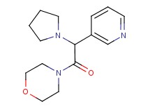 4-[pyridin-3-yl(pyrrolidin-1-yl)acetyl]morpholine