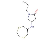 4-(1,4-dithiepan-6-ylamino)-1-propylpyrrolidin-2-one