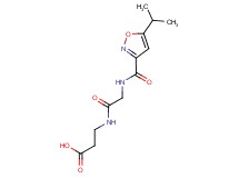 N-[(5-isopropyl-3-isoxazolyl)carbonyl]glycyl-beta-alanine