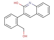3-[2-(hydroxymethyl)phenyl]-2-quinolinol