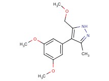 4-(3,5-dimethoxyphenyl)-5-(methoxymethyl)-3-methyl-1H-pyrazole