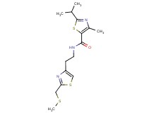 2-isopropyl-4-methyl-N-(2-{2-[(methylthio)methyl]-1,3-thiazol-4-yl}ethyl)-1,3-thiazole-5-carboxamide