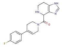 4-{[4-(4-fluorophenyl)-3,6-dihydro-1(2H)-pyridinyl]carbonyl}-4,5,6,7-tetrahydro-1H-imidazo[4,5-c]pyridine dihydrochloride