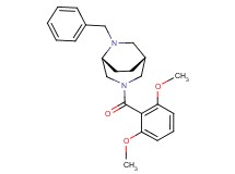 (1R*,5R*)-6-benzyl-3-(2,6-dimethoxybenzoyl)-3,6-diazabicyclo[3.2.2]nonane