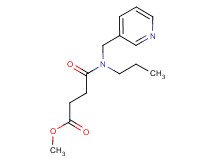 methyl 4-oxo-4-[propyl(pyridin-3-ylmethyl)amino]butanoate