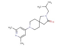 8-(2,6-dimethyl-4-pyridinyl)-2-isobutyl-2,8-diazaspiro[4.5]decan-3-one