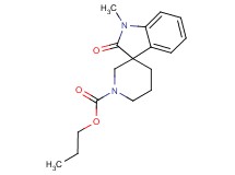 propyl 1-methyl-2-oxo-1,2-dihydro-1'H-spiro[indole-3,3'-piperidine]-1'-carboxylate