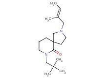 7-(2,2-dimethylpropyl)-2-[(2E)-2-methyl-2-buten-1-yl]-2,7-diazaspiro[4.5]decan-6-one