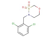 4-(2,6-dichlorobenzyl)-1,3,4-oxathiazinane 3,3-dioxide