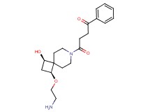 4-[rel-(1S,3R)-1-(2-aminoethoxy)-3-hydroxy-7-azaspiro[3.5]non-7-yl]-4-oxo-1-phenyl-1-butanone hydrochloride