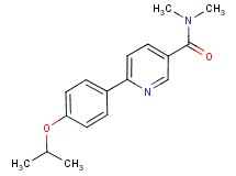 6-(4-isopropoxyphenyl)-N,N-dimethylnicotinamide