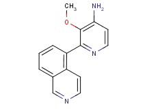 2-isoquinolin-5-yl-3-methoxypyridin-4-amine