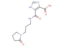 5-({[3-(2-oxopyrrolidin-1-yl)propyl]amino}carbonyl)-1H-imidazole-4-carboxylic acid