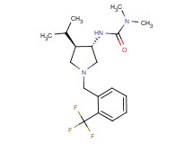 N'-{(3S*,4R*)-4-isopropyl-1-[2-(trifluoromethyl)benzyl]-3-pyrrolidinyl}-N,N-dimethylurea