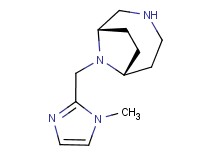(1S*,6R*)-9-[(1-methyl-1H-imidazol-2-yl)methyl]-3,9-diazabicyclo[4.2.1]nonane