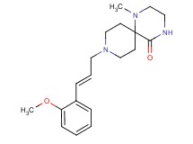 9-[(2E)-3-(2-methoxyphenyl)prop-2-en-1-yl]-1-methyl-1,4,9-triazaspiro[5.5]undecan-5-one
