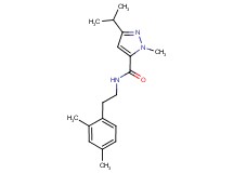 N-[2-(2,4-dimethylphenyl)ethyl]-3-isopropyl-1-methyl-1H-pyrazole-5-carboxamide
