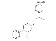 1-(2-chlorophenyl)-4-[(3R)-3-hydroxy-3-phenylpropyl]-2-piperazinone