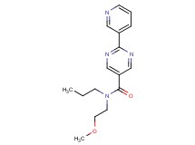 N-(2-methoxyethyl)-N-propyl-2-pyridin-3-ylpyrimidine-5-carboxamide