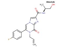 7-allyl-6-(4-fluorophenyl)-N-[(1S)-2-hydroxy-1-methylethyl]-8-oxo-7,8-dihydroimidazo[1,2-a]pyrazine-2-carboxamide