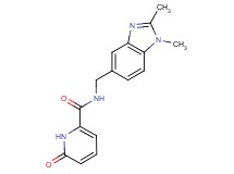 N-[(1,2-dimethyl-1H-benzimidazol-5-yl)methyl]-6-oxo-1,6-dihydropyridine-2-carboxamide