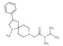 N-isopropyl-N-methyl-2-(1-methyl-3-phenyl-1,8-diazaspiro[4.5]dec-8-yl)acetamide