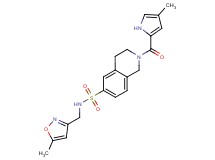 N-[(5-methylisoxazol-3-yl)methyl]-2-[(4-methyl-1H-pyrrol-2-yl)carbonyl]-1,2,3,4-tetrahydroisoquinoline-6-sulfonamide